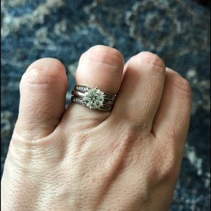 COPY - COPY - Wedding Band JACKET size 5.5 White Gold